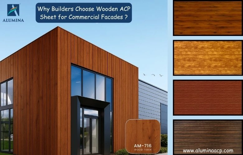 Why Builders Choose Wooden ACP Sheet for Commercial Facades
