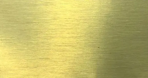 Brush Gold acp sheet for wall