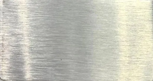 Brush Silver acp sheet for exterior